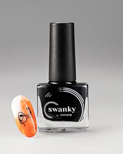 Watercolor Drops Orange No. 7 by Swanky 5ml