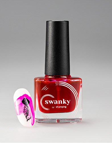 Watercolor drops pink No. 6 by Swanky 5ml 2