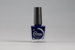Stamping lacquer blu n. 008 di Swanky
