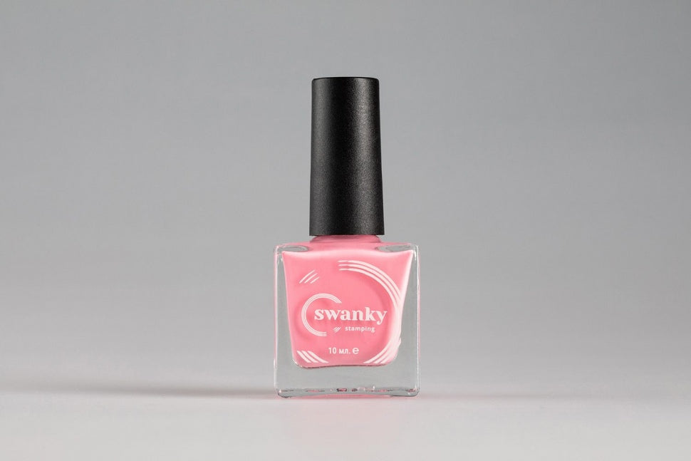 Stamping polish light pink No. 013 from Swanky