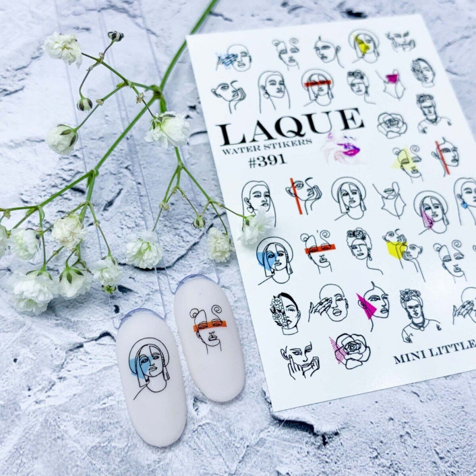 Sticker Design 391 (Water-soluble stickers) by Laque