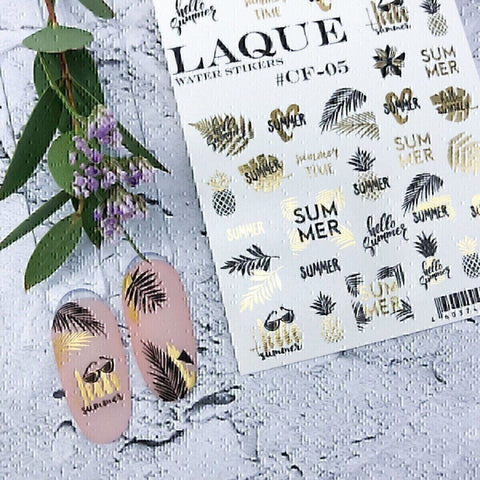 Sticker Design CF05 (Water-soluble Stickers) by Laque