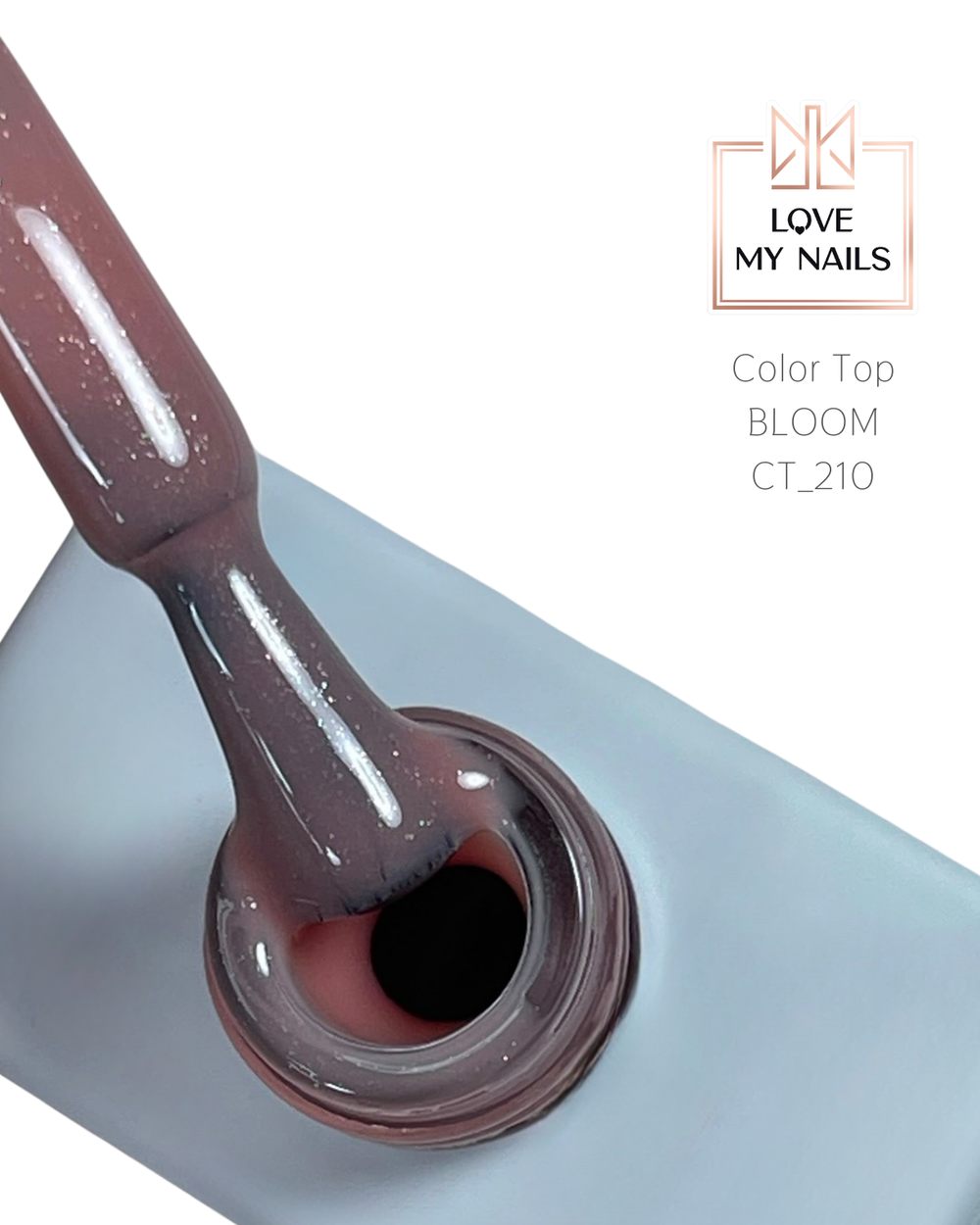 Color Top Coat BLOOM 12ml von Love My Nails (HEMA/TPO-free)
