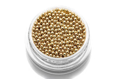 Caviar Beads Gold (metal beads) size 1.5 mm