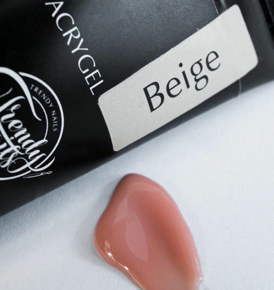 Polygel Acrylgel 'Beige' 30ml bis 60ml von Trendy Nails TPO-Free
