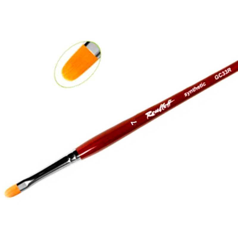 Roubloff Pennello per modellatura in gel GC33R Taglia 4-8