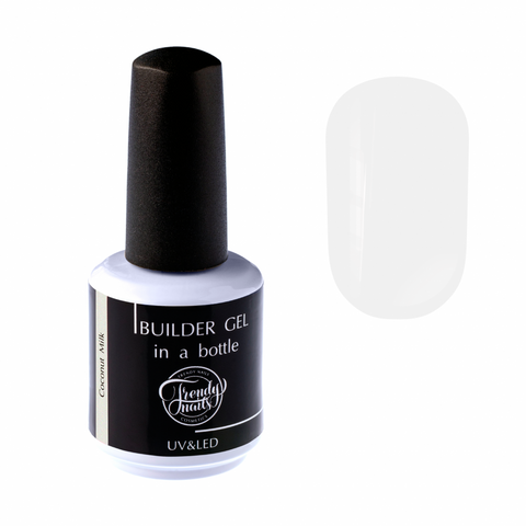 Builder Gel in der Flasche Coconut milk von Trendy Nails 15ml/ 30 ml (selbstglättend)