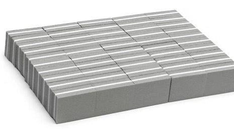 Мини-пилка 100/180 в различных цветах (3,5 см x 2,5 см)