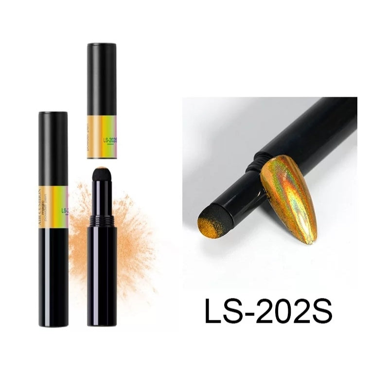 Chrome Pigment Pen (Mirror Effect) gold holo