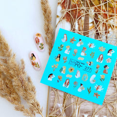 Дизайн наклейки RF277 (водорастворимые наклейки)