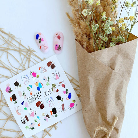 Sticker Design RF279 (Water-soluble stickers)