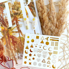 Дизайн наклейки RF298F (водорастворимые наклейки)