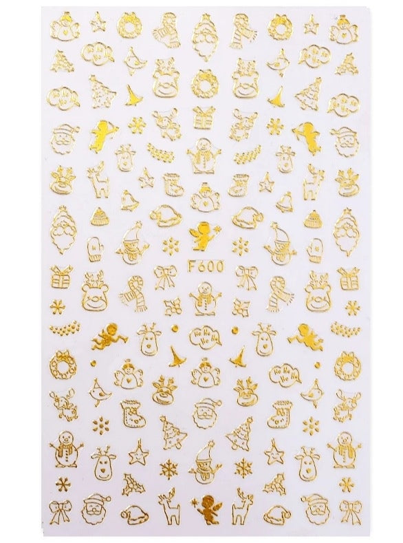 Sticker Wintermotive gold F600
