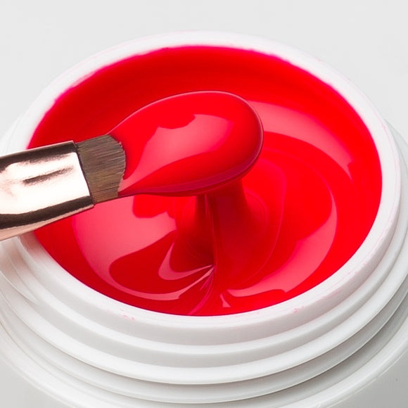 Gel per Nail Art "Rosso Neon" (senza strato di dispersione) di Love My Nails