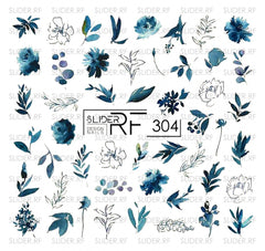 Дизайн наклейки RF304 (водорастворимые наклейки)