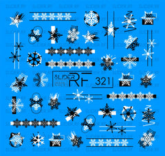 Дизайн наклейки RF321 (водорастворимые наклейки)