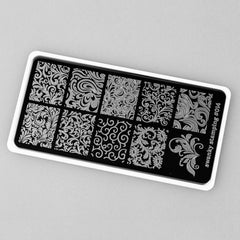 Stamping Plate Schablone Nr. 014 di Swanky