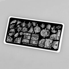 Stamping Plate Stencil Nr. 058 di Swanky