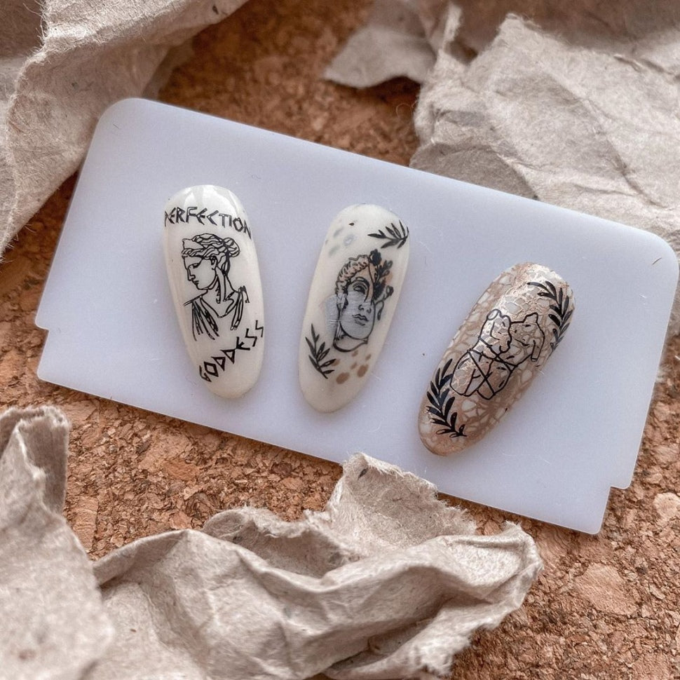 Stamping Platte Schablone  Nr. 067 von Swanky