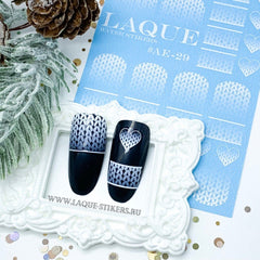 Design adesivo AE29 di LAQUE (adesivi solubili in acqua) Motivi invernali