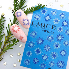 Sticker Design WB51 (Water-soluble Stickers) Winter Motifs