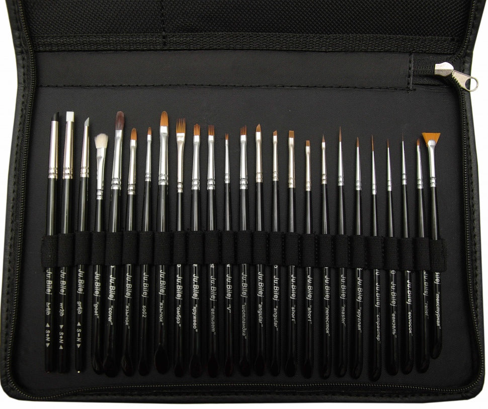 Pinsel Set für Nageldesign "Gel Premium" Ju. Bilej  JB_Set16