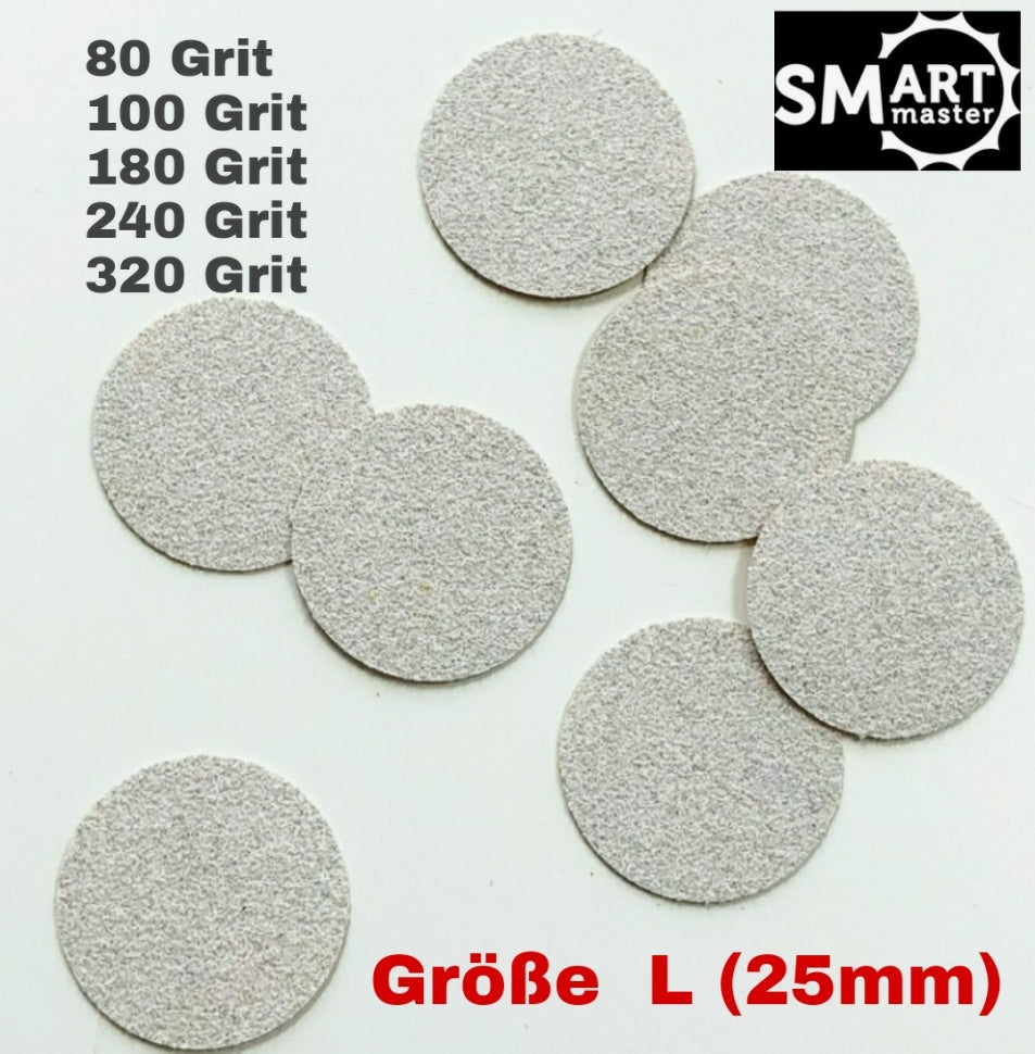 SMART Carta abrasiva monouso dimensione L senza supporto in schiuma (adatta per SMART DISK) 50 pz.