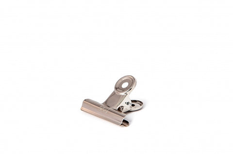 Pinch clamp 22mm silver