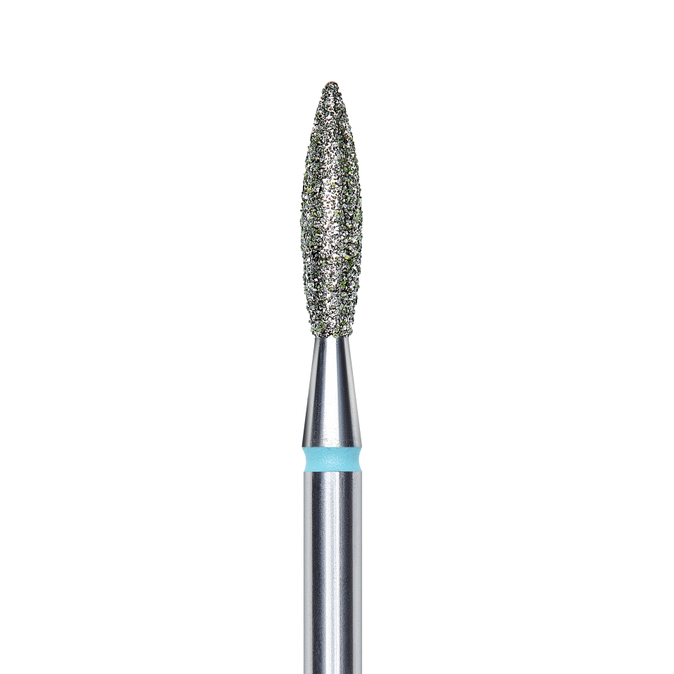 Frasatore FLAMME Bit in Diamante 'medio' (blu) in dimensioni: da 1,4mm a 2,3mm di STALEKS