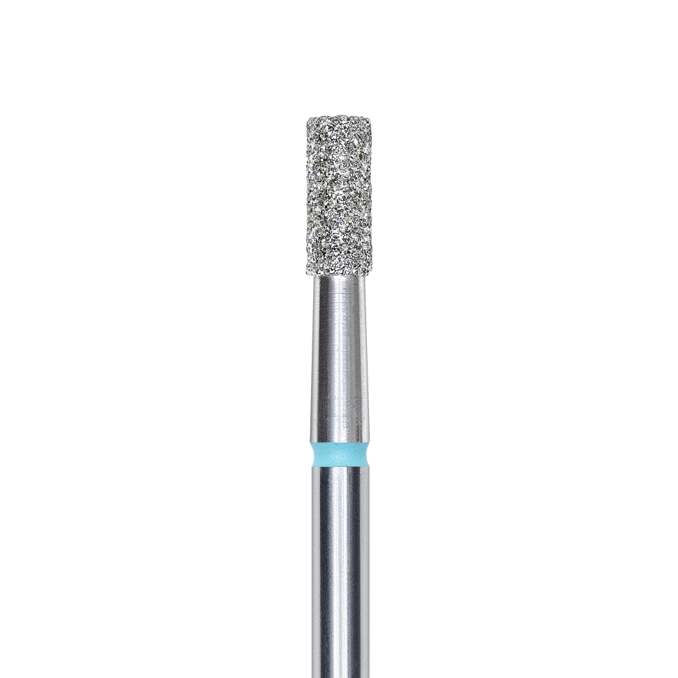 Fresa a cilindro diamante medio (blu) 2,5mm di STALEKS