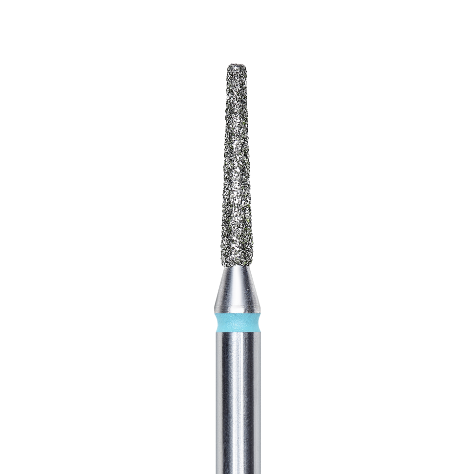 Fresa conica a punta smussata bit di diamante medio (blu) in misure: 1,0mm fino a 1,8mm di STALEKS