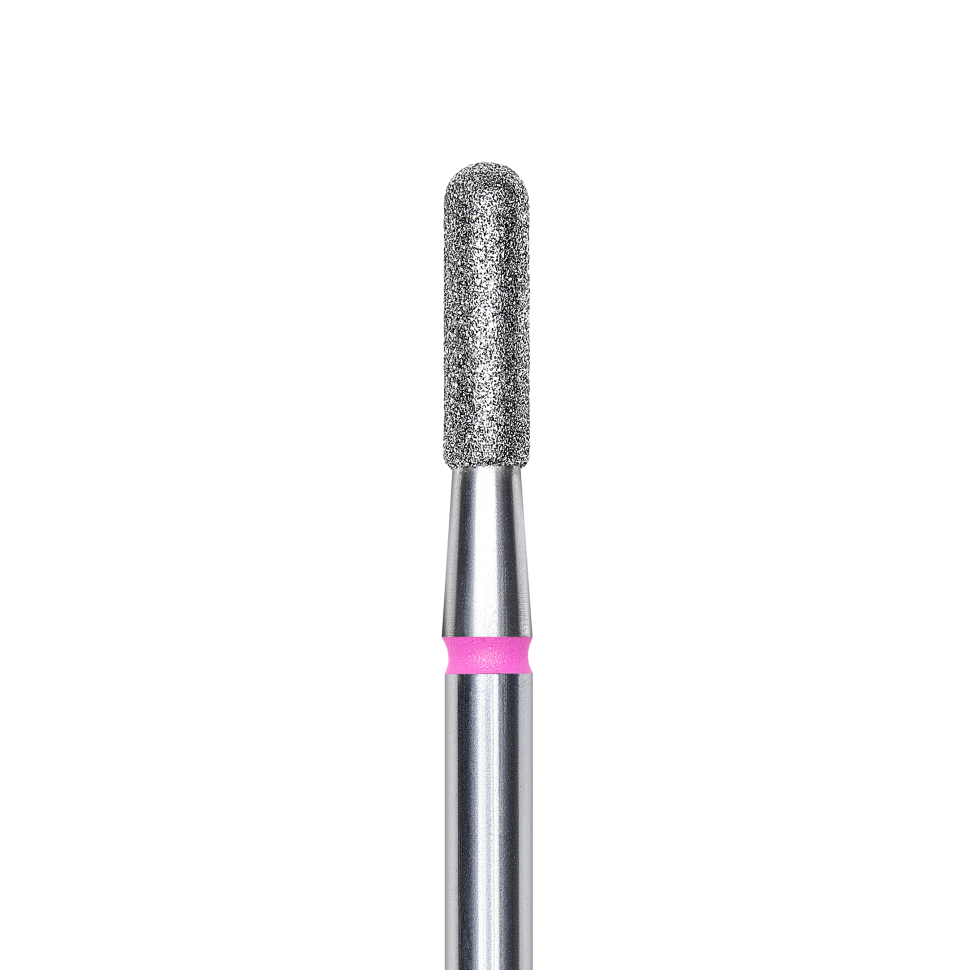 Fresa cilindrica arrotondata bit di diamante fine (rossa) in misure: 1,4mm fino a 2,3mm di STALEKS