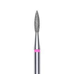 Fräseraufsatz FLAMME Diamant Bit fein (rot) in Größen: 1,4mm bis 2,3mm von STALEKS