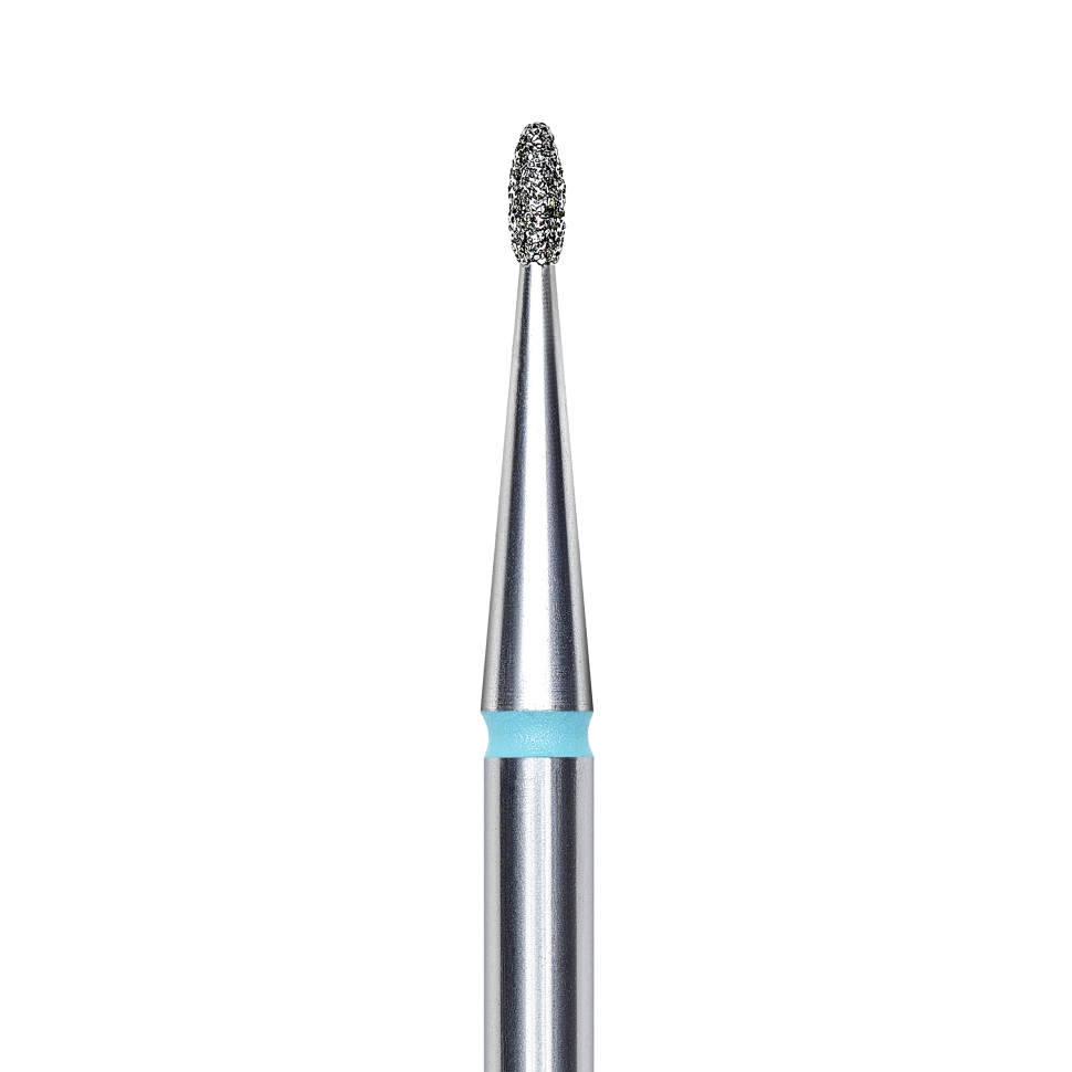 Milling cutter attachment bud diamond bit medium (blue) in sizes: 1.2mm to 1.6mm from STALEKS