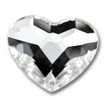 Strass stones "Cuore Crystal" 6 pz. (6mm)