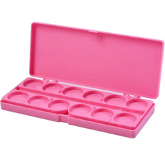Mischpalette für Nailart in rosa 24 Mulden