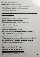 adesivi slider autoadesivi (diverse frasi) n. T6 di i-Stix