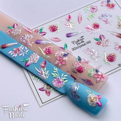 Sticker Design 3D Crystal Nr. 40 (Wasserlösliche Aufkleber)