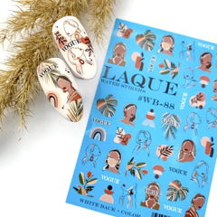 Sticker Design WB88 (Water-soluble Stickers) by Laque