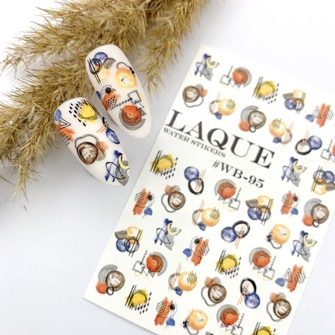 Sticker Design WB95 (Water-soluble Stickers) by Laque