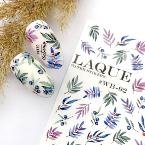 Sticker Design WB92 (Water-soluble stickers) by Laque available from 28.09