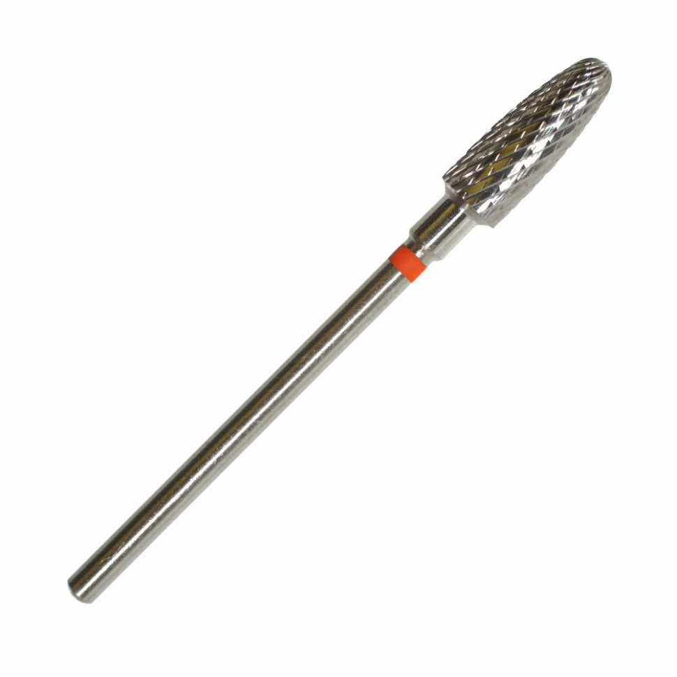 Fräseraufsatz Hartmetall Bit fein (rot) in Größen: 2,3mm bis 6,0mm von KMIZ