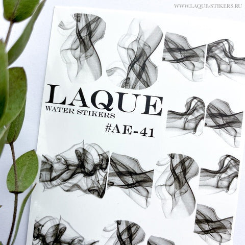 Sticker Design AE41 by LAQUE (Water-soluble stickers)