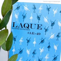 Дизайн стикера AE49 от LAQUE (водорастворимые наклейки)