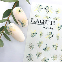 Slider with foil CF-14 (water-soluble stickers) from Laque