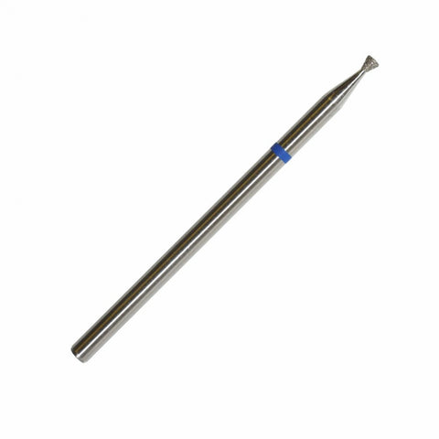 Diamond cutter bit medium angle (blue) in sizes: 1.4 mm to 2.1 mm from KMIZ