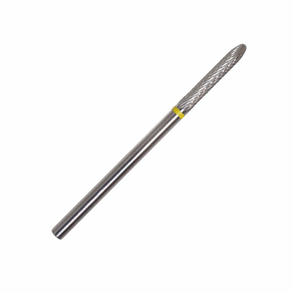 Fräseraufsatz in carburo di tungsteno Bit superfine (giallo) di dimensioni: 2,3mm da KMIZ