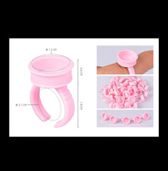 Anello per aiuto per pietre, gel e decorazioni per unghie