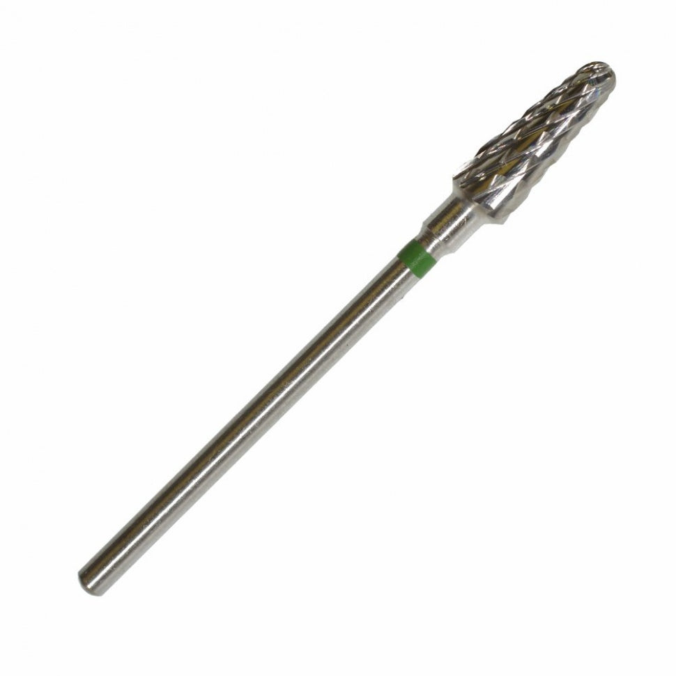 Fresa in carburo di tungsteno a forma di cono tondo (verde) grossa di KMIZ