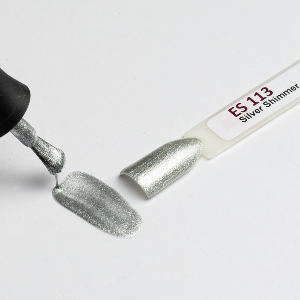 UV/LED Gel Lack 'Silver Shimmer' 5ml/13ml/15ml